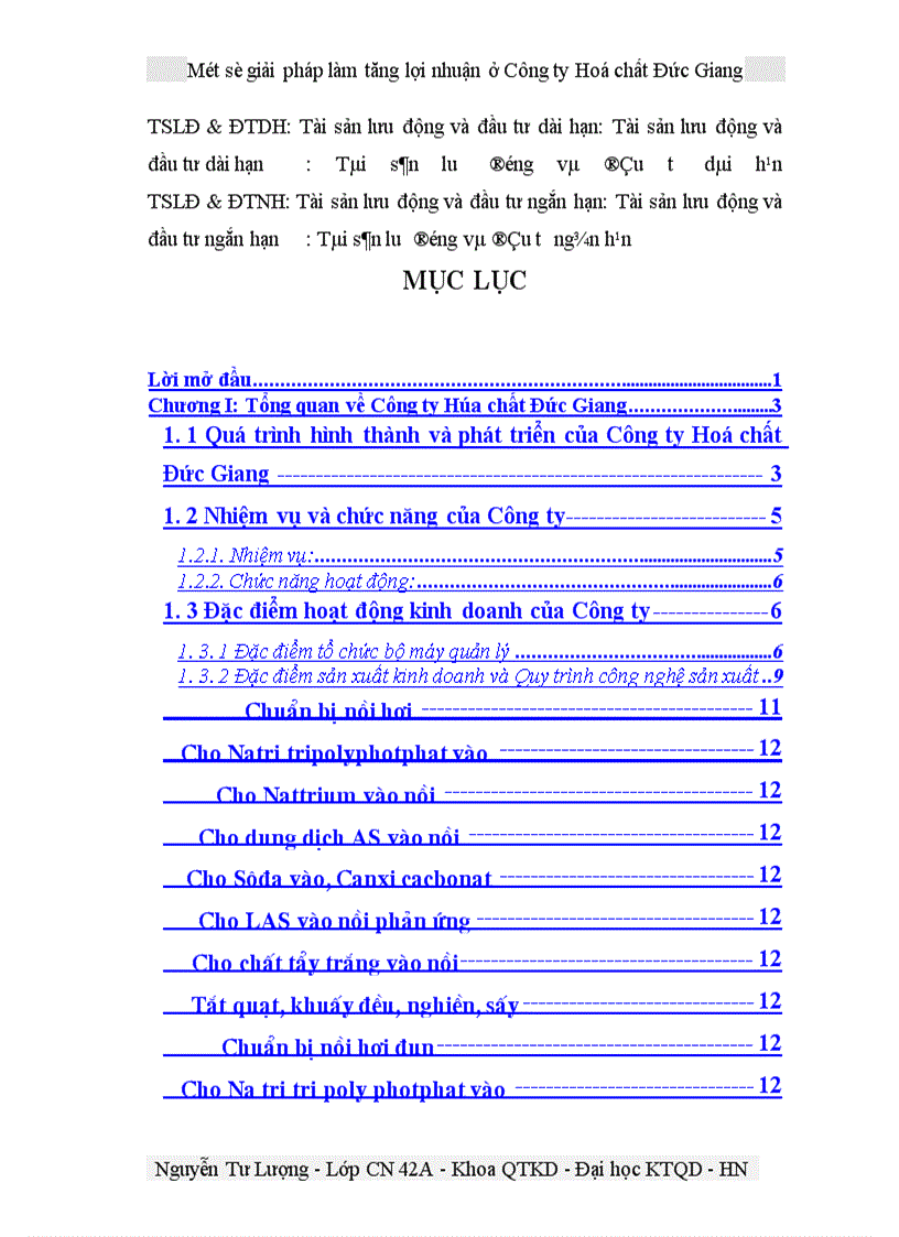 image for page Một số giải pháp làm tăng lợi nhuận ở Công ty Hoá chất Đức Giang