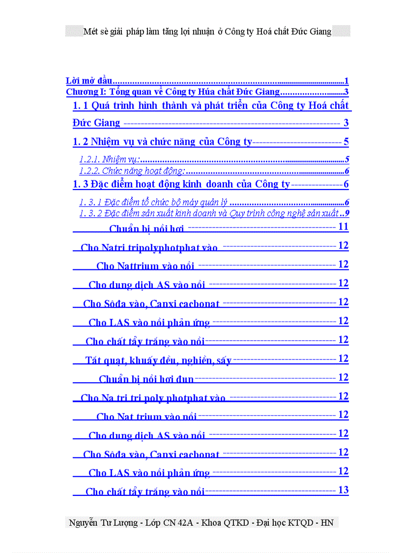 image for page Một số giải pháp làm tăng lợi nhuận ở Công ty Hoá chất Đức Giang
