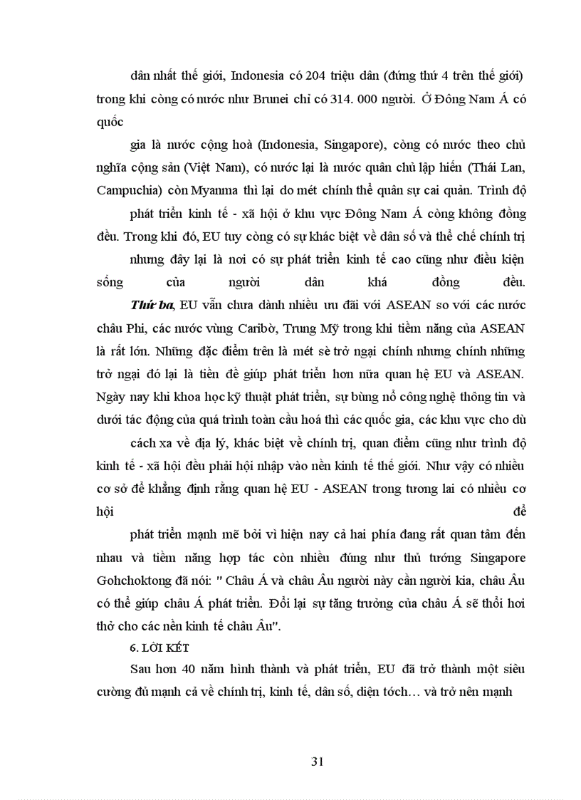 image for page Hoạt động hợp tác phát triển giữa EU và ASEAN