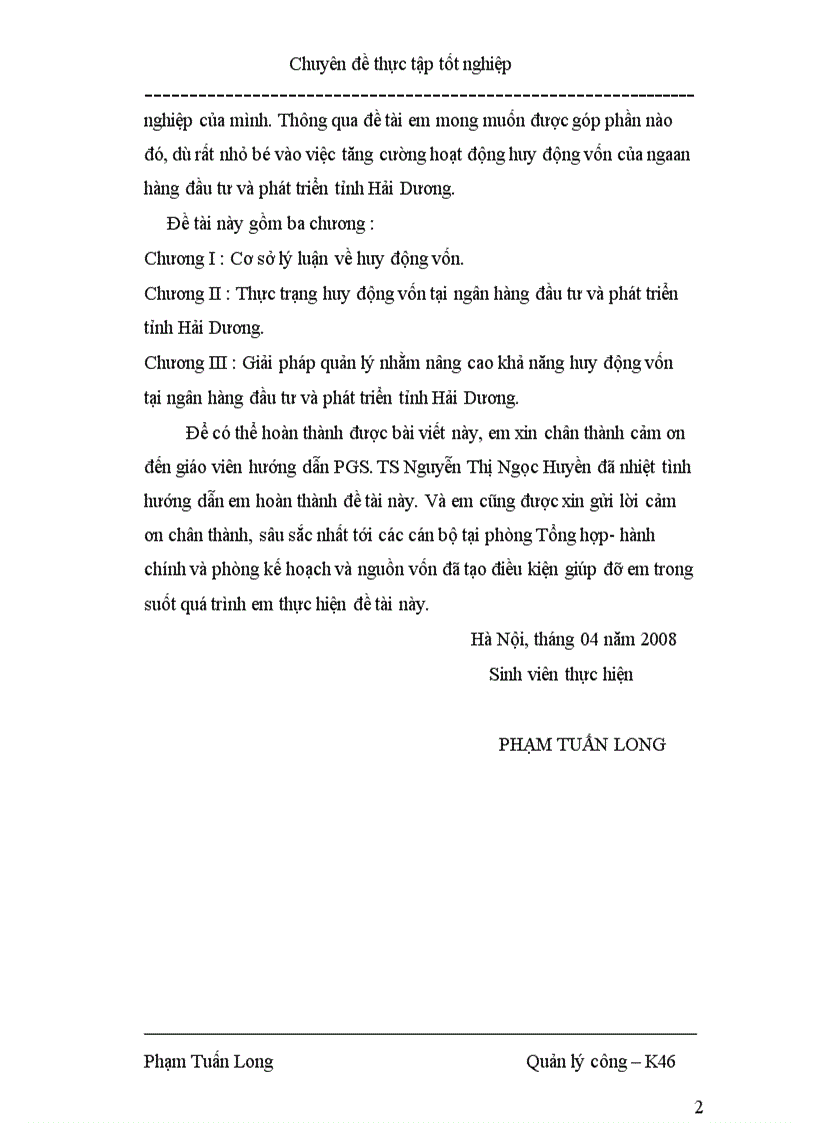image for page Giải pháp quản lý nhằm nâng cao khả năng huy động vốn tại ngân hàng đầu tư và phát triển tỉnh Hải Dương