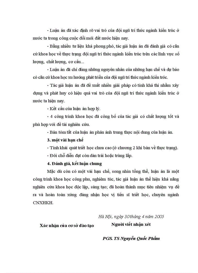 image for page Xây dựng đội ngũ trí thức ngành kiến trúc trong công cuộc đổi mới ở nước ta hiện nay Của NCS