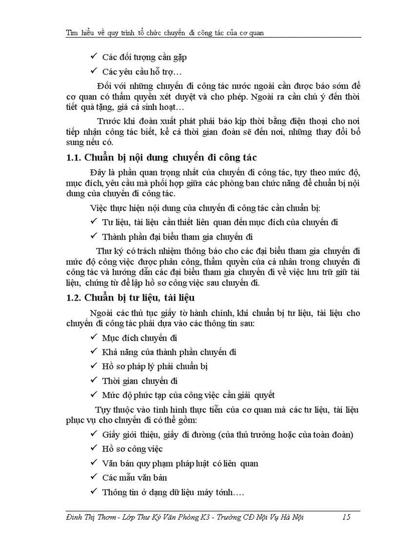 image for page Tìm hiểu về quy trình tổ chức chuyến đi công tác của cơ quan, tổ chức