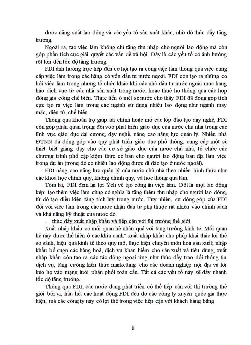 image for page Quản lí nhà nước đối với FDI