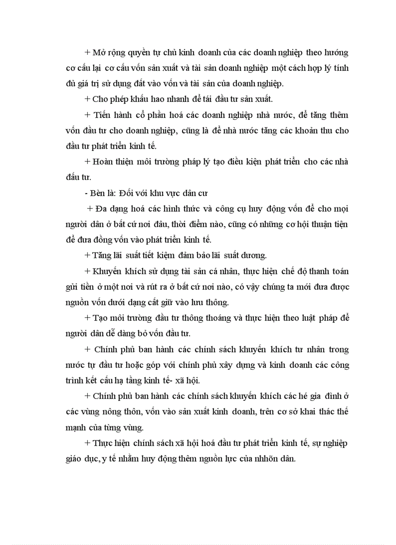 image for page Những biện pháp cơ bản để tăng cường huy động vốn đầu tư trong nước phục vụ cho phát triển kinh tế Việt nam trong giai đoạn hiện nay