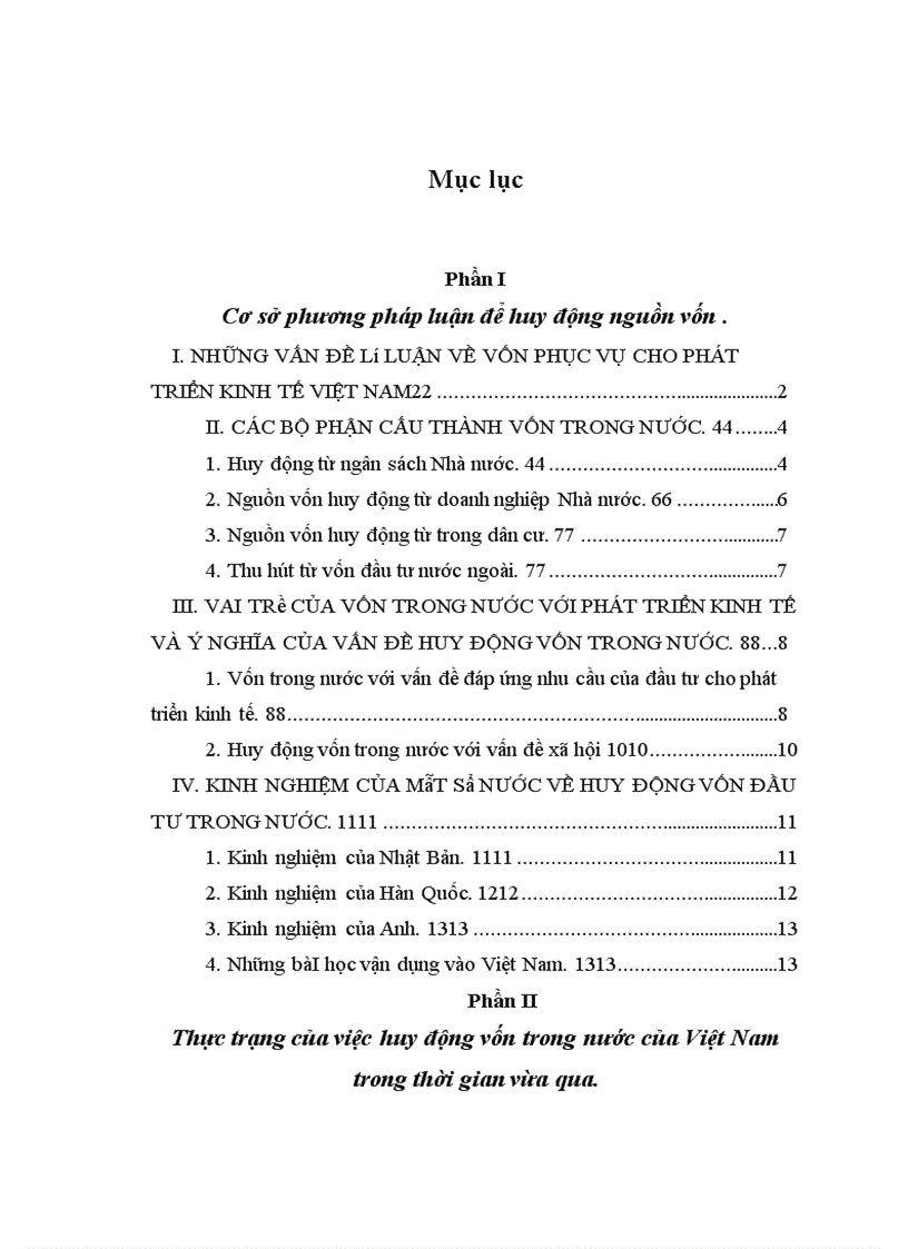 image for page Những biện pháp cơ bản để tăng cường huy động vốn đầu tư trong nước phục vụ cho phát triển kinh tế Việt nam trong giai đoạn hiện nay