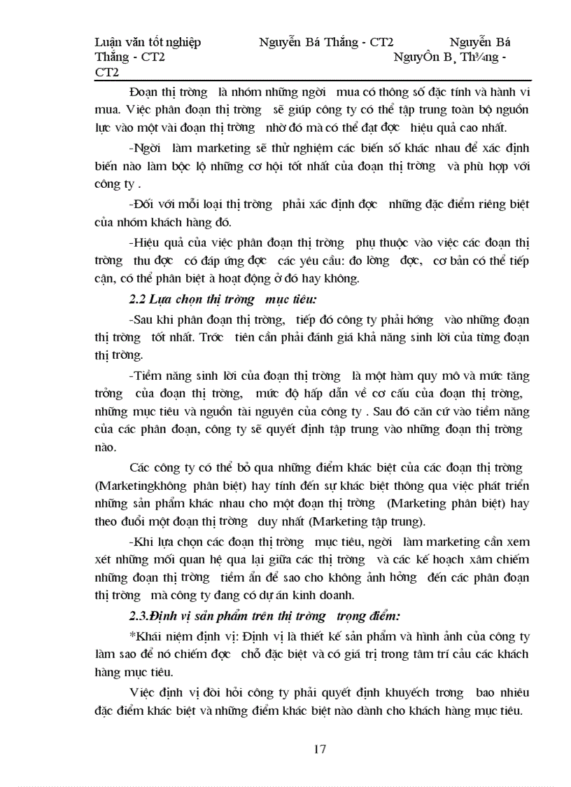 image for page Xây dựng kế hoạch marketing cho công ty trách nhiệm hữu hạn nhà nước một thành viên điện cơ thống nhất (VINAWIND)