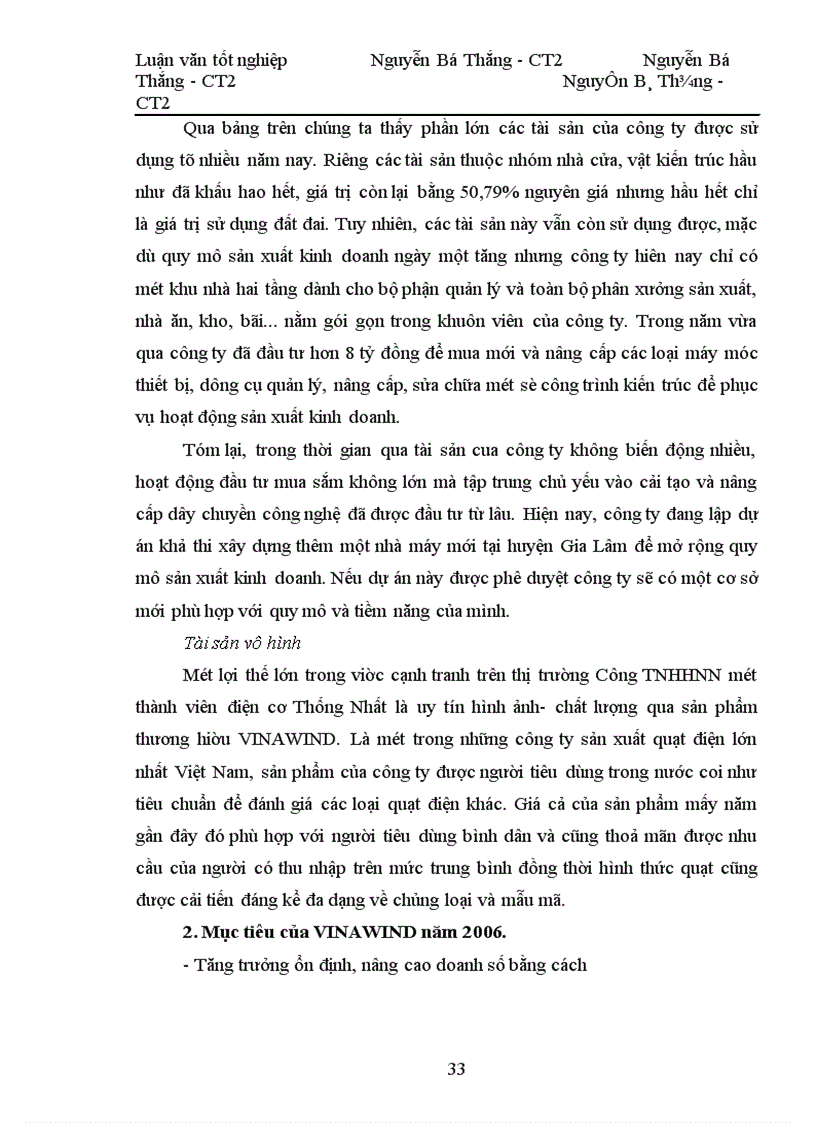 image for page Xây dựng kế hoạch marketing cho công ty trách nhiệm hữu hạn nhà nước một thành viên điện cơ thống nhất (VINAWIND)