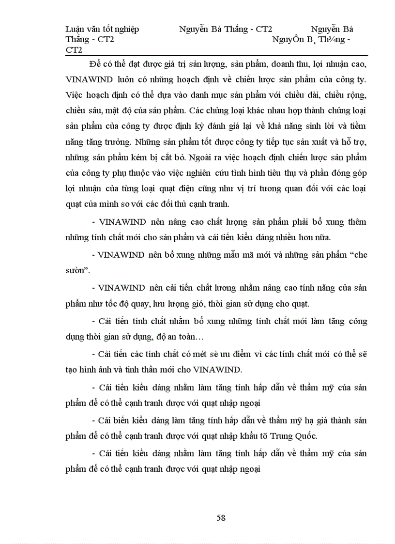 image for page Xây dựng kế hoạch marketing cho công ty trách nhiệm hữu hạn nhà nước một thành viên điện cơ thống nhất (VINAWIND)