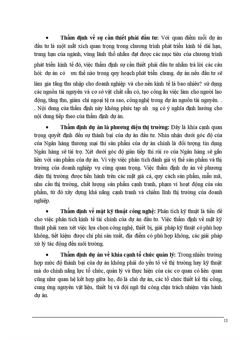 image for page Một số giải pháp nâng cao chất lượng thẩm định tài chính dự án đầu tư trong hoạt động cho vay tại NHNTVN.