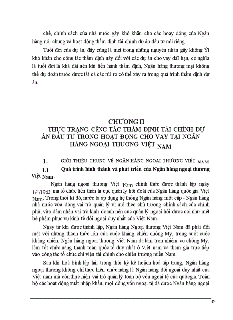 image for page Một số giải pháp nâng cao chất lượng thẩm định tài chính dự án đầu tư trong hoạt động cho vay tại NHNTVN.