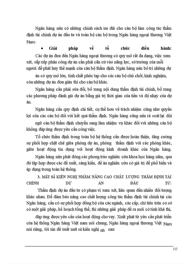 image for page Một số giải pháp nâng cao chất lượng thẩm định tài chính dự án đầu tư trong hoạt động cho vay tại NHNTVN.