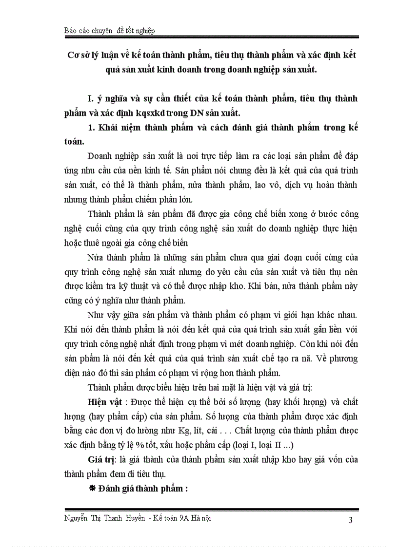 image for page Tổ chức kế toán thành phẩm, tiêu thụ thành phẩm và xác định kết quả sản xuất kinh doanh ở Công ty Bánh kẹo Hải Hà