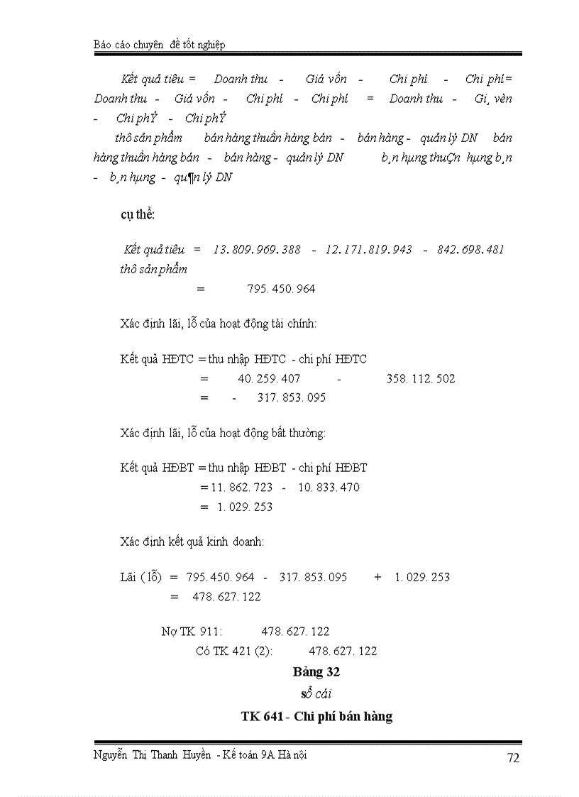 image for page Tổ chức kế toán thành phẩm, tiêu thụ thành phẩm và xác định kết quả sản xuất kinh doanh ở Công ty Bánh kẹo Hải Hà