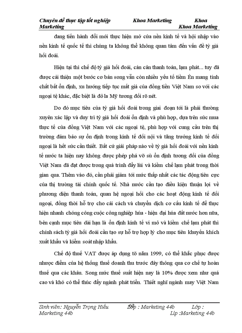 image for page Ứng dụng MAR- MIX trong kinh doanh xuất khẩu của công ty 20