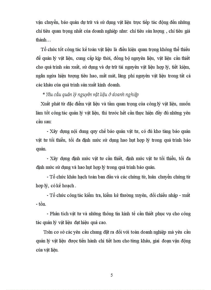 image for page Tổ chức công tác kế toán nguyên vật liệu với việc nâng cao hiệu quả sử dụng nguyên vật liệu ở Công ty TNHH Tân Đô