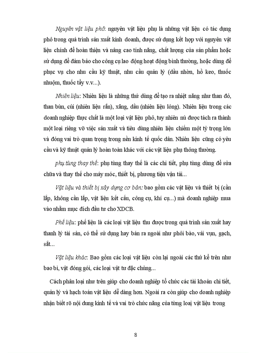image for page Tổ chức công tác kế toán nguyên vật liệu với việc nâng cao hiệu quả sử dụng nguyên vật liệu ở Công ty TNHH Tân Đô