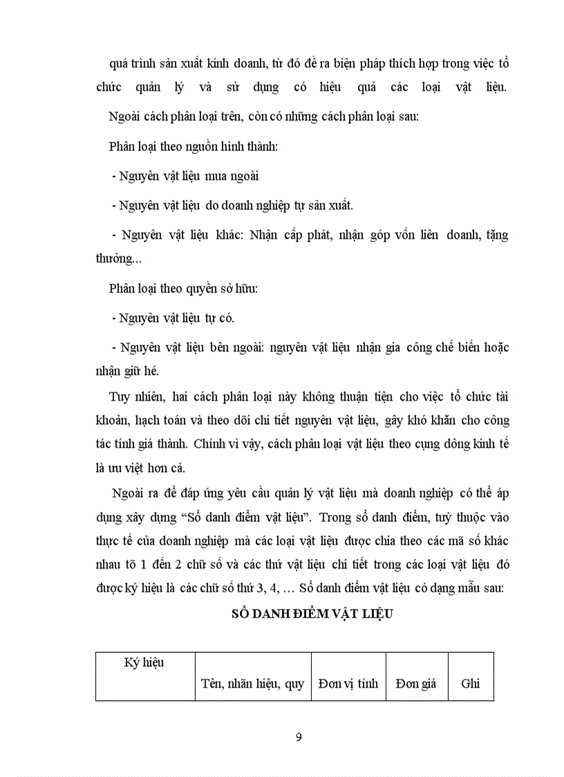 image for page Tổ chức công tác kế toán nguyên vật liệu với việc nâng cao hiệu quả sử dụng nguyên vật liệu ở Công ty TNHH Tân Đô