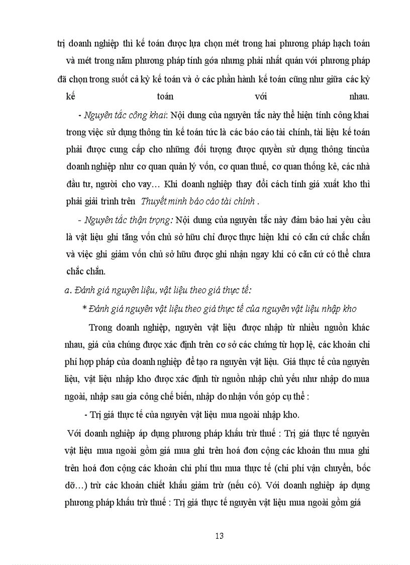 image for page Tổ chức công tác kế toán nguyên vật liệu với việc nâng cao hiệu quả sử dụng nguyên vật liệu ở Công ty TNHH Tân Đô