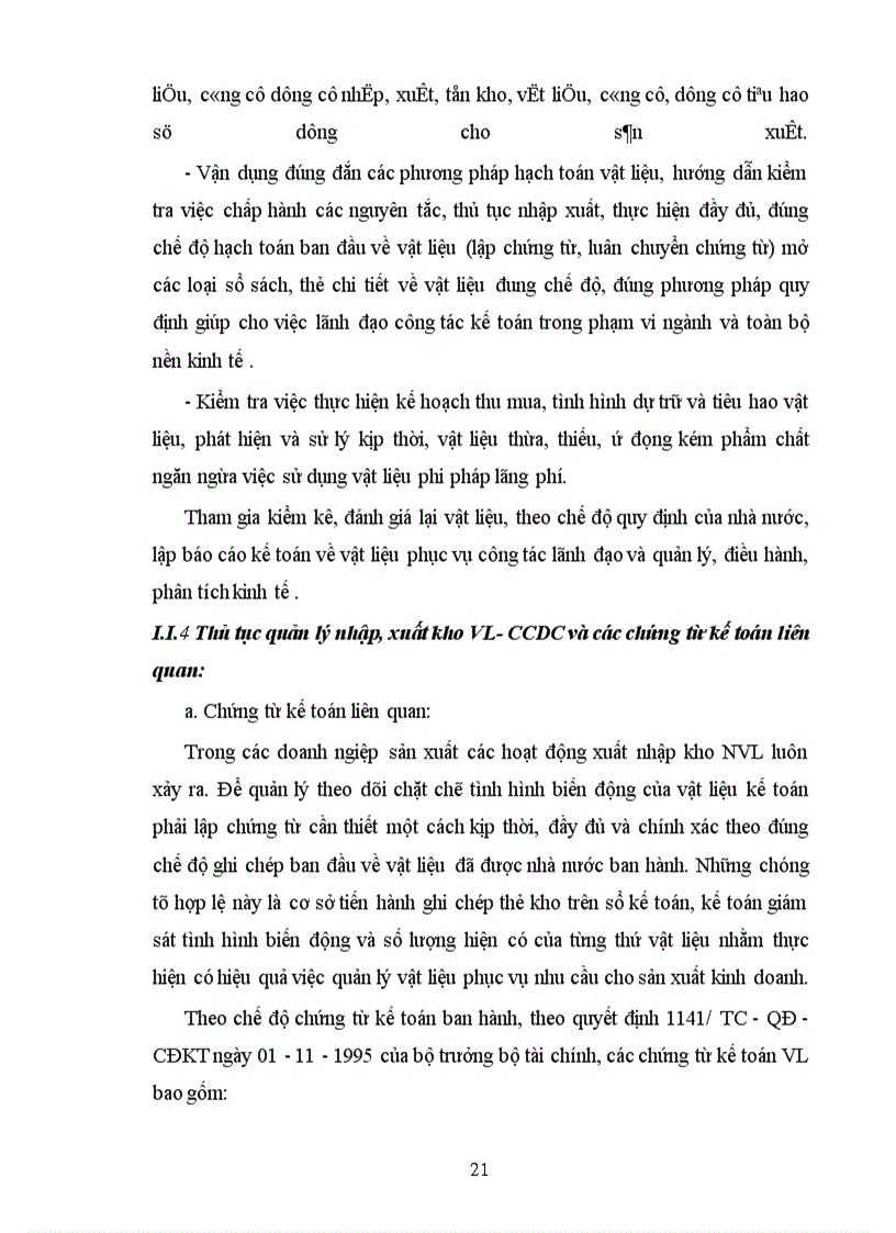 image for page Tổ chức công tác kế toán nguyên vật liệu với việc nâng cao hiệu quả sử dụng nguyên vật liệu ở Công ty TNHH Tân Đô