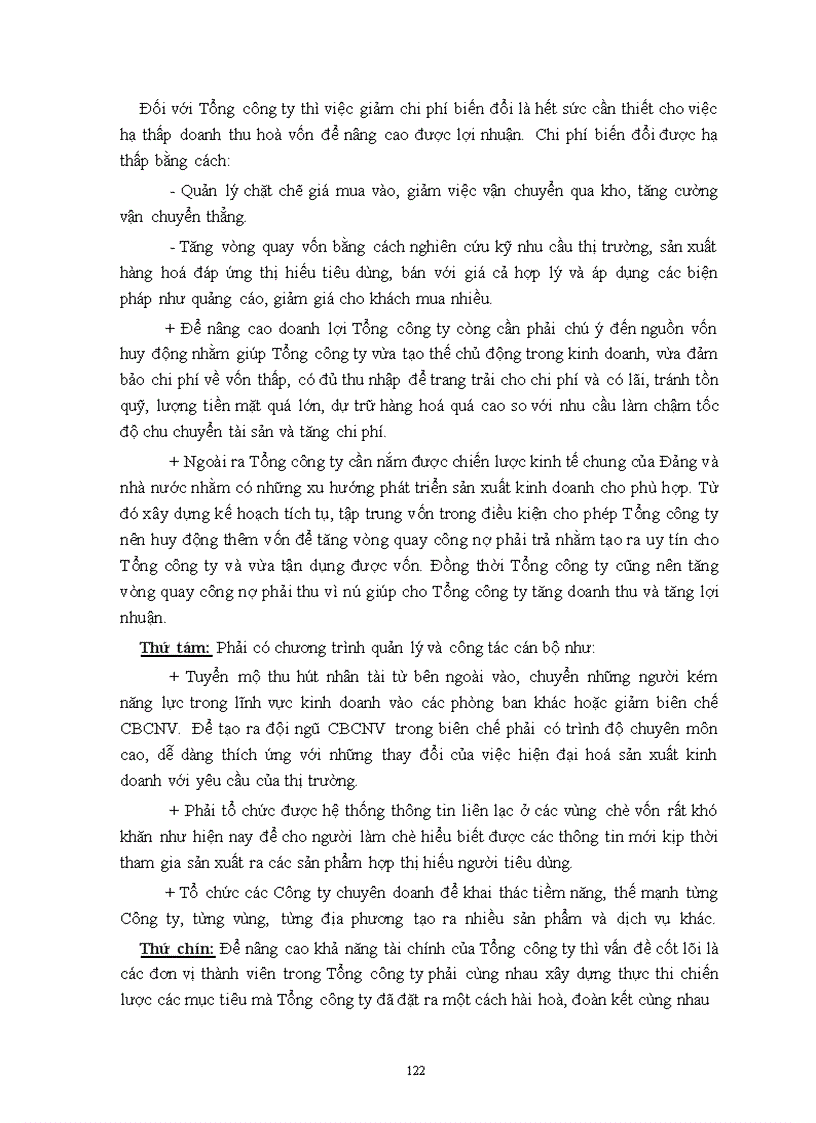 image for page Phân tích tình hình tài chính doanh nghiệp và những giải pháp góp phần nâng cao khả năng tài chính của Tổng công ty chè Việt nam