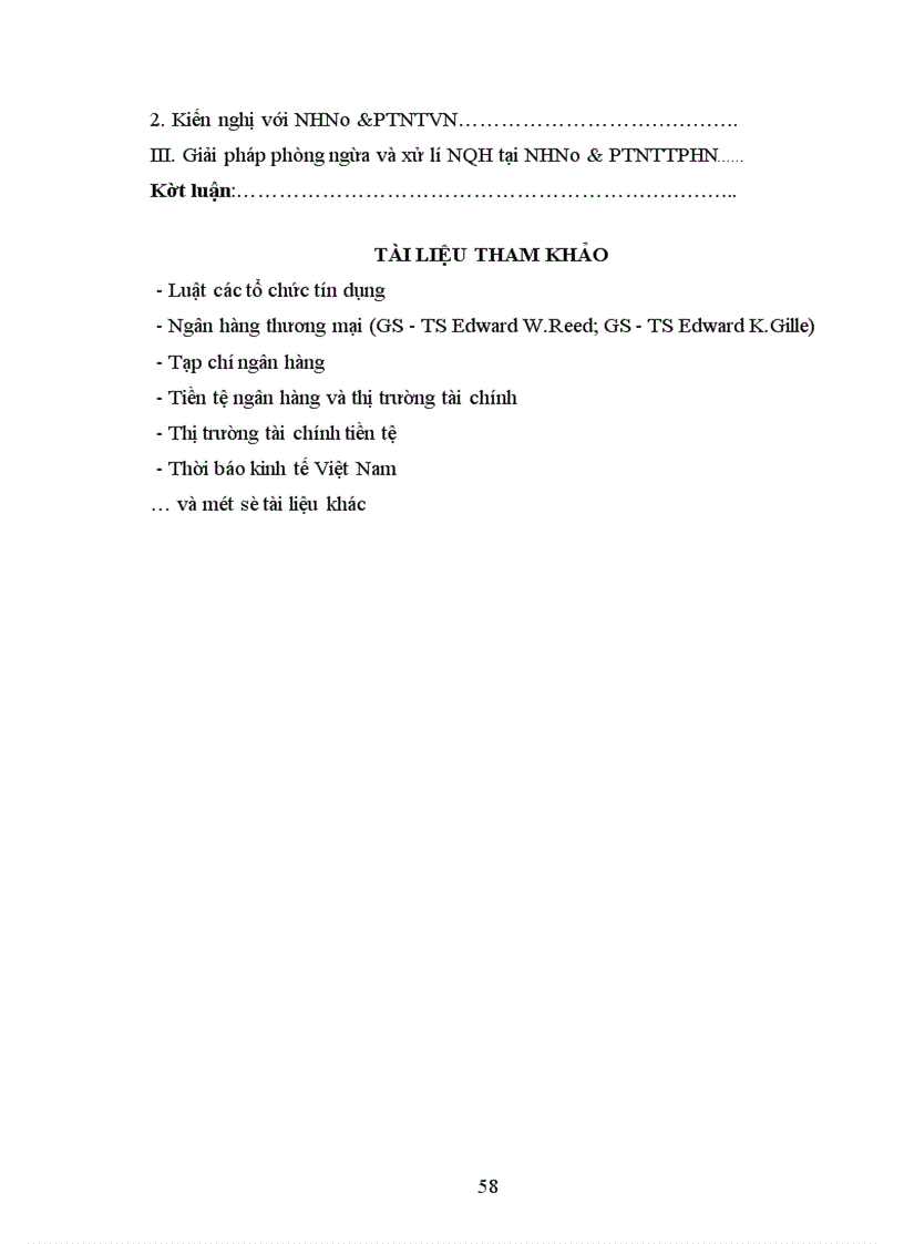 image for page Ngăn ngừa và xử lí nợ quá hạn tại Ngân hàng Nông Nghiệp và Phát Triển Nông Thôn Hà Nội