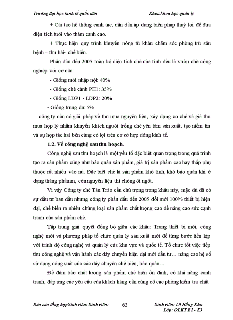image for page Một số giải pháp chủ yếu nhằm mở rộng thị trường xuất khẩu chè ở Công ty chè Tân Trào