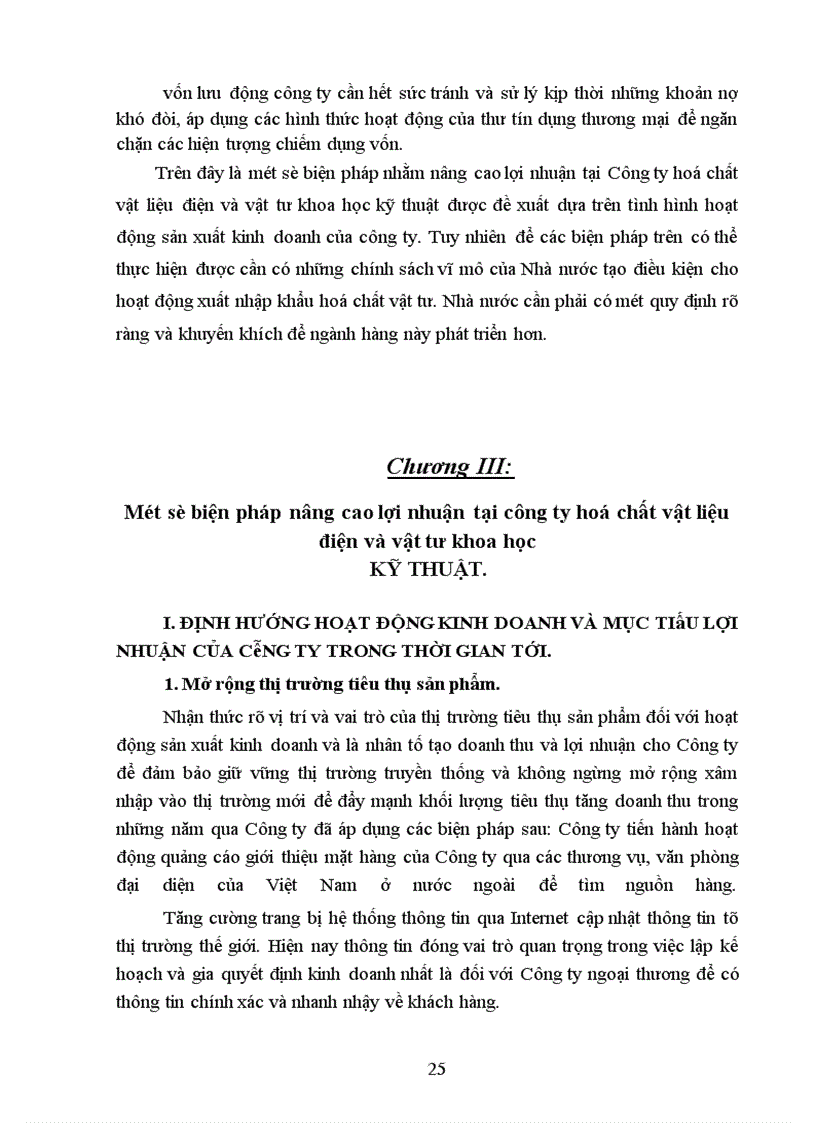 image for page Phân tích đánh giá chỉ tiêu lợi nhuận và các biện pháp nâng cao lợi nhuận của Công ty Hoá chất vật liệu điện và vật tư khoa học kỹ thuật ( CEMACO )
