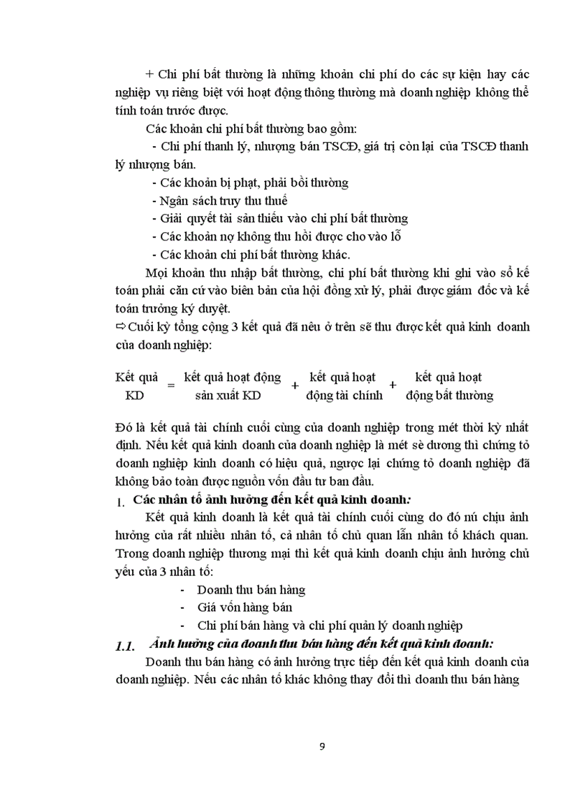 image for page Hoàn thiện kế toán xác định kết quả kinh doanh và phân phối lợi nhuận trong doanh nghiệp thương mại