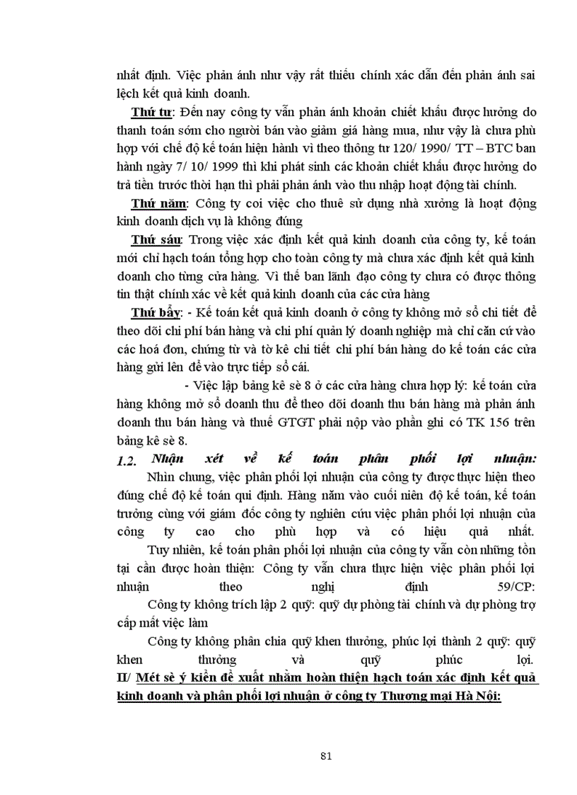 image for page Hoàn thiện kế toán xác định kết quả kinh doanh và phân phối lợi nhuận trong doanh nghiệp thương mại