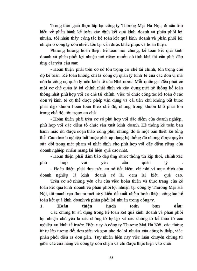 image for page Hoàn thiện kế toán xác định kết quả kinh doanh và phân phối lợi nhuận trong doanh nghiệp thương mại