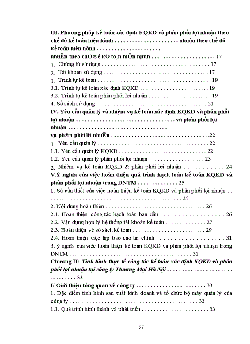 image for page Hoàn thiện kế toán xác định kết quả kinh doanh và phân phối lợi nhuận trong doanh nghiệp thương mại