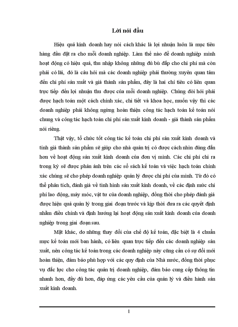 image for page Hoàn thiện công tác kế toán chi phí sản xuất kinh doanh và tính giá thành sản phẩm điện tại Công ty TNHH Dây & Cáp điện Thượng Đình