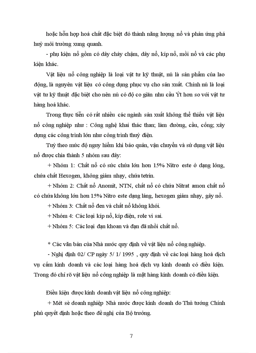 image for page Quản trị nguyên vật liệu tại Công ty vật liệu nổ công nghiệp – Thực trạng và giải pháp hoàn thiện