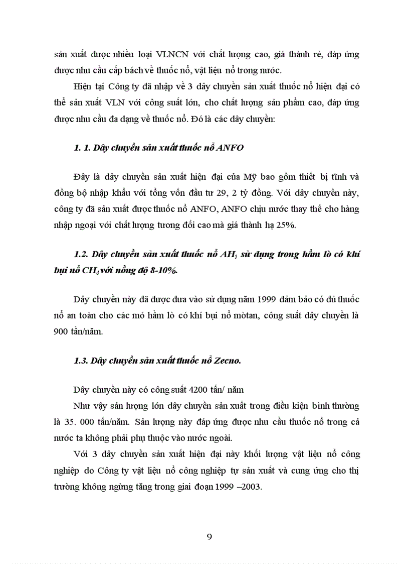 image for page Quản trị nguyên vật liệu tại Công ty vật liệu nổ công nghiệp – Thực trạng và giải pháp hoàn thiện