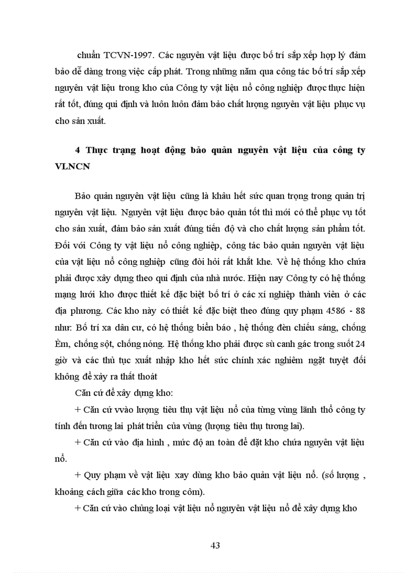 image for page Quản trị nguyên vật liệu tại Công ty vật liệu nổ công nghiệp – Thực trạng và giải pháp hoàn thiện