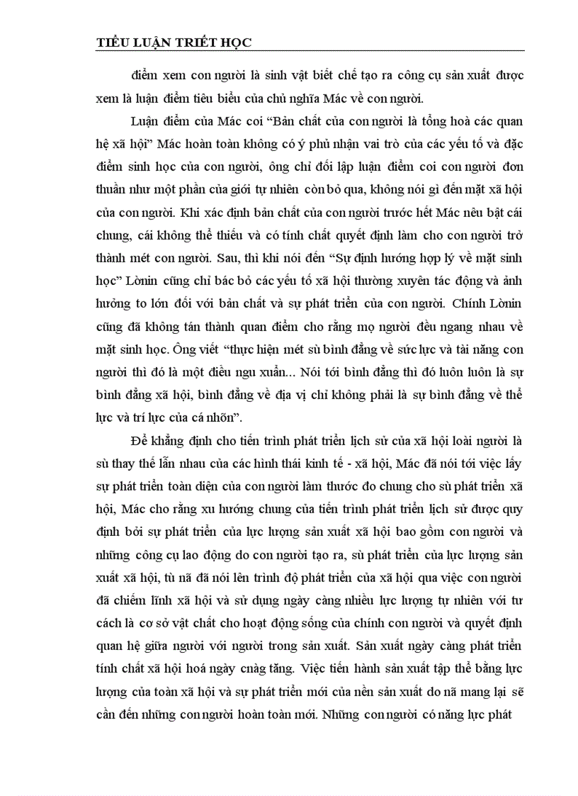 image for page Quan điểm của chủ nghĩa Mác về con người