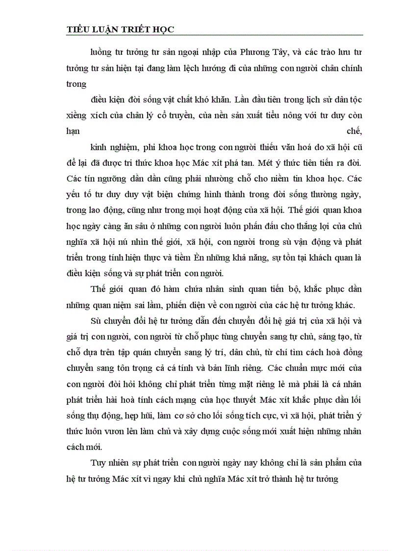 image for page Quan điểm của chủ nghĩa Mác về con người