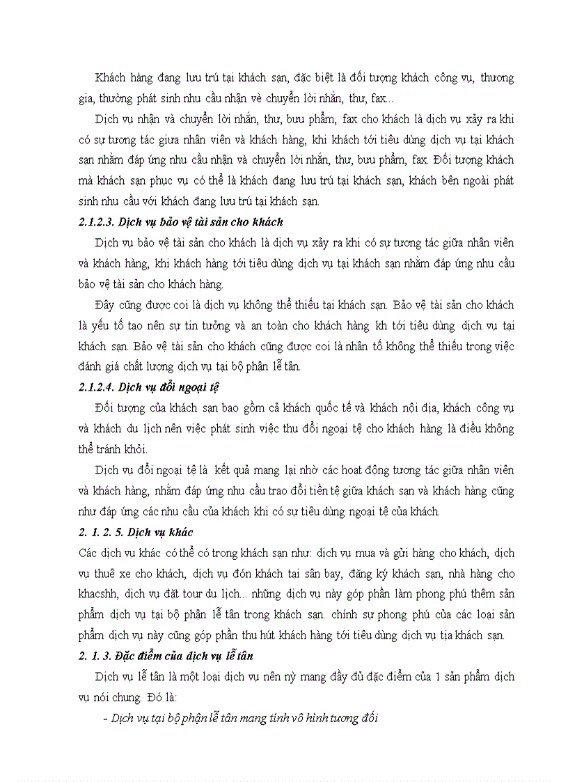 image for page Giải pháp nâng cao chất lượng dịch vụ lễ tân tại Công ty cổ phần khách sạn Sông Nhuệ