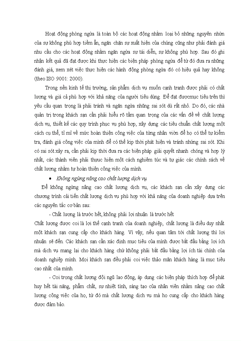 image for page Giải pháp nâng cao chất lượng dịch vụ lễ tân tại Công ty cổ phần khách sạn Sông Nhuệ