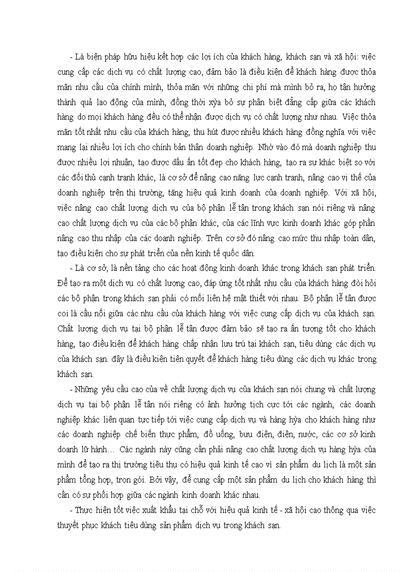 image for page Giải pháp nâng cao chất lượng dịch vụ lễ tân tại Công ty cổ phần khách sạn Sông Nhuệ