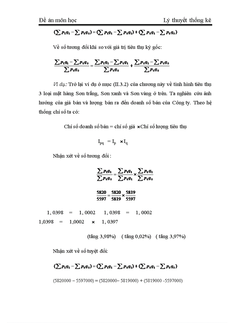image for page Vận dụng phương pháp chỉ số trong phân tích kết quả sản xuất, kinh doanh của Công ty Sơn tổng hợp