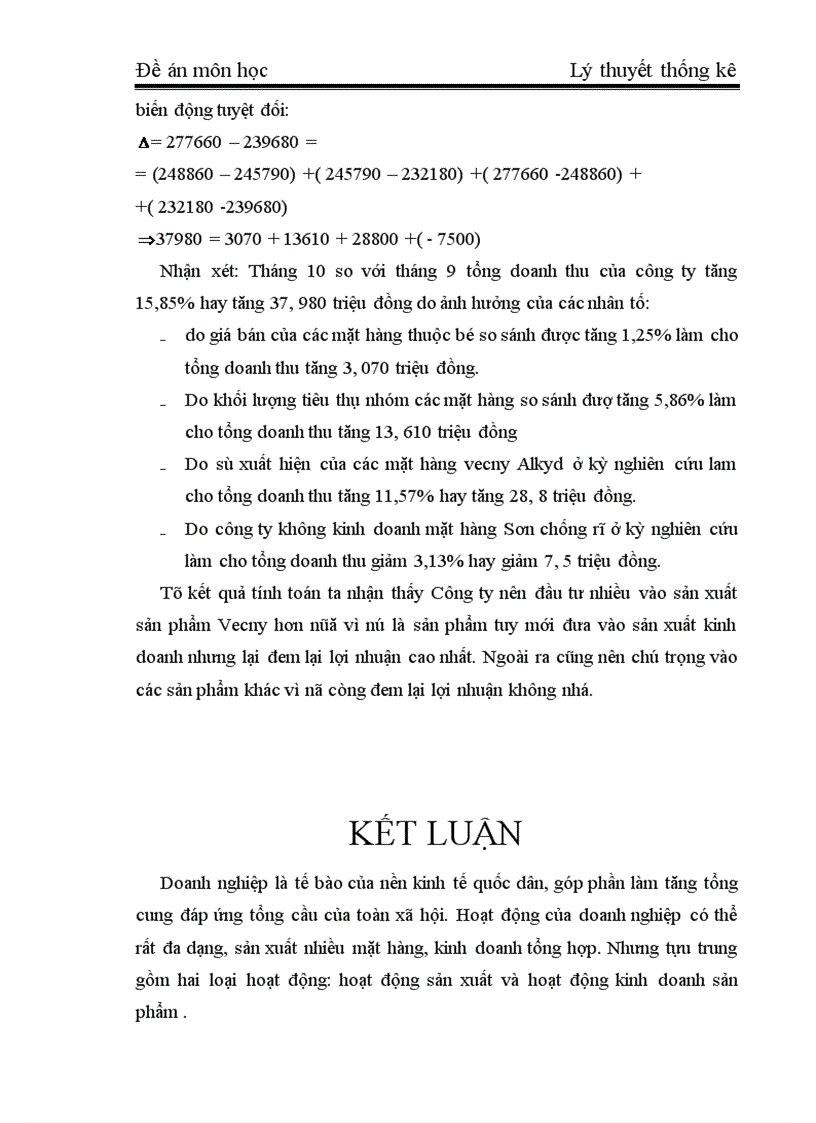 image for page Vận dụng phương pháp chỉ số trong phân tích kết quả sản xuất, kinh doanh của Công ty Sơn tổng hợp