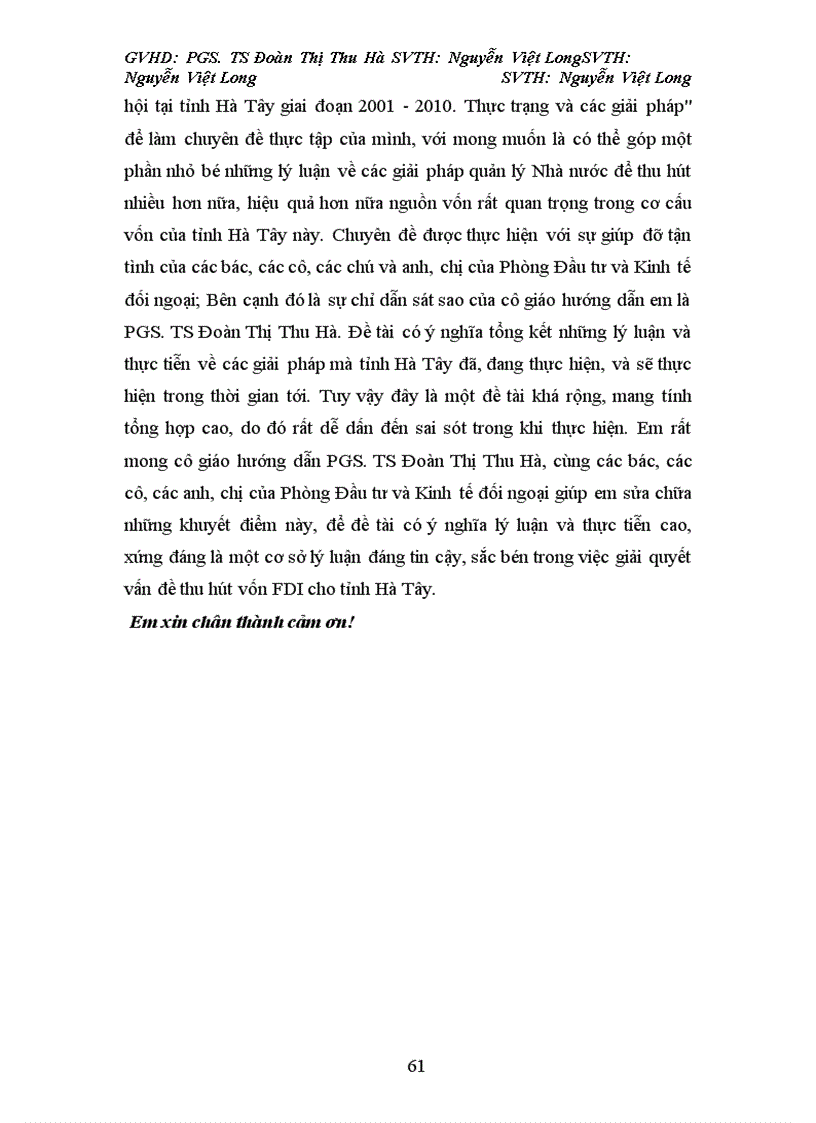 image for page Các giải pháp về quản lý Nhà nước nhằm thu hút vốn đầu tư trực tiếp nước ngoài để phát triển kinh tế - xã hội tại tỉnh Hà Tây giai đoạn 2001 -2010