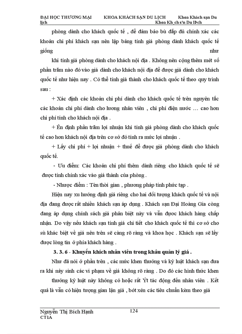 image for page Hoàn thiện công tác quản lý giá sản phẩm lưu trú tại “ Khách sạn Đại Hoàng Gia
