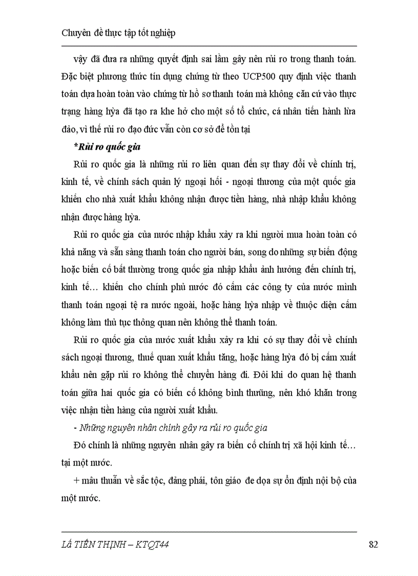 image for page Rủi ro trong thanh toán quốc tế ở Việt Nam