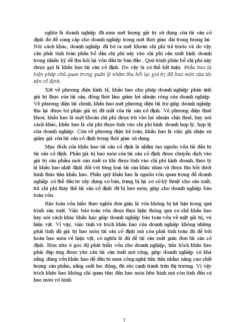 image for page Một số vấn đề về hạch toán khấu hao tài sản cố định trong doanh nghiệp hiện nay