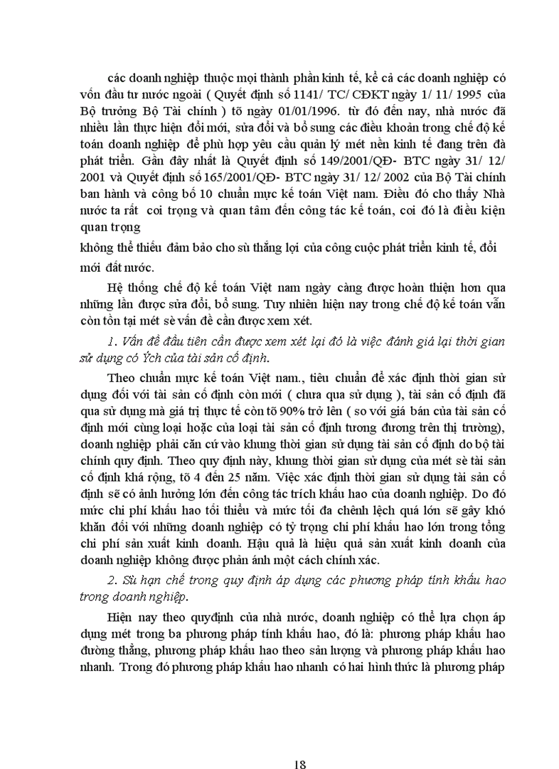 image for page Một số vấn đề về hạch toán khấu hao tài sản cố định trong doanh nghiệp hiện nay
