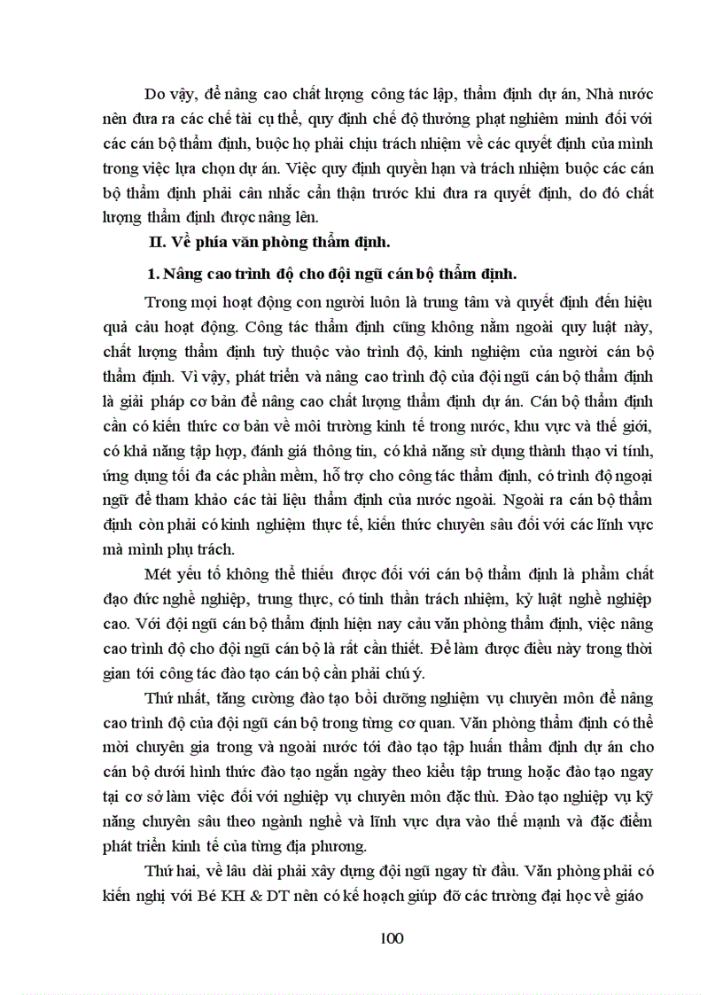 image for page Một số giải pháp nhằm nâng cao công tác thẩm định dự án đầu tư tại văn phòng thẩm định Bộ kế hoạch đầu tư