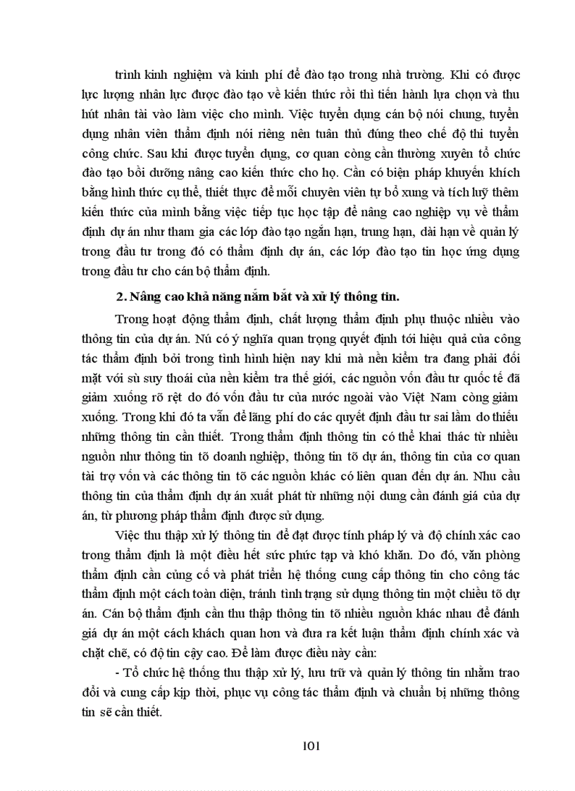 image for page Một số giải pháp nhằm nâng cao công tác thẩm định dự án đầu tư tại văn phòng thẩm định Bộ kế hoạch đầu tư