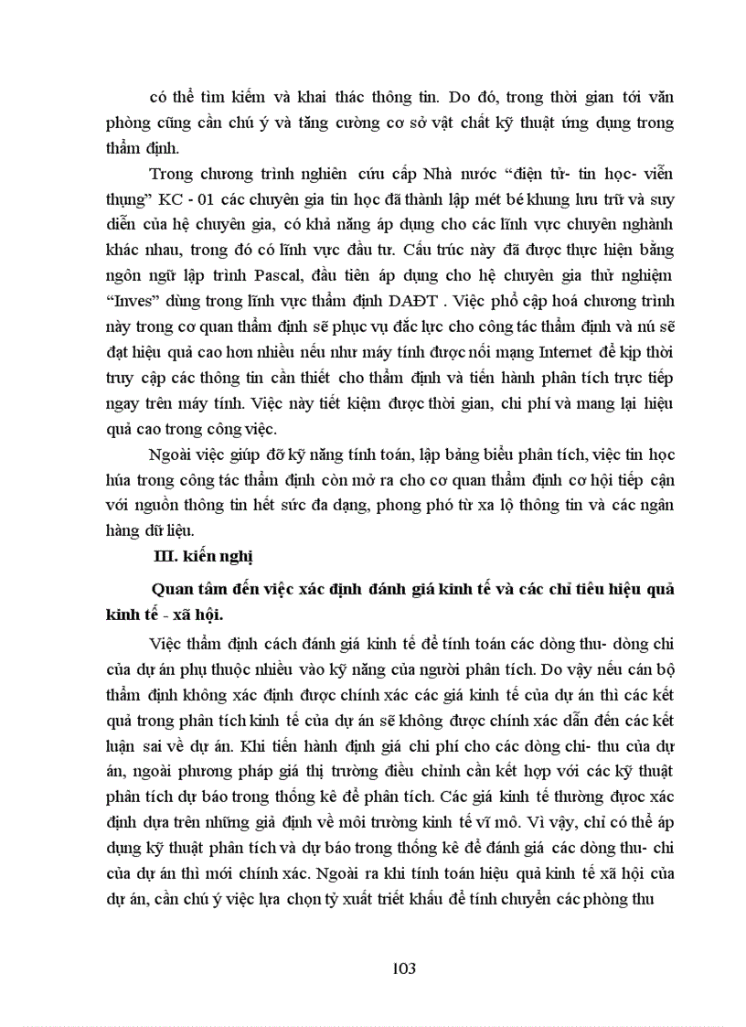 image for page Một số giải pháp nhằm nâng cao công tác thẩm định dự án đầu tư tại văn phòng thẩm định Bộ kế hoạch đầu tư